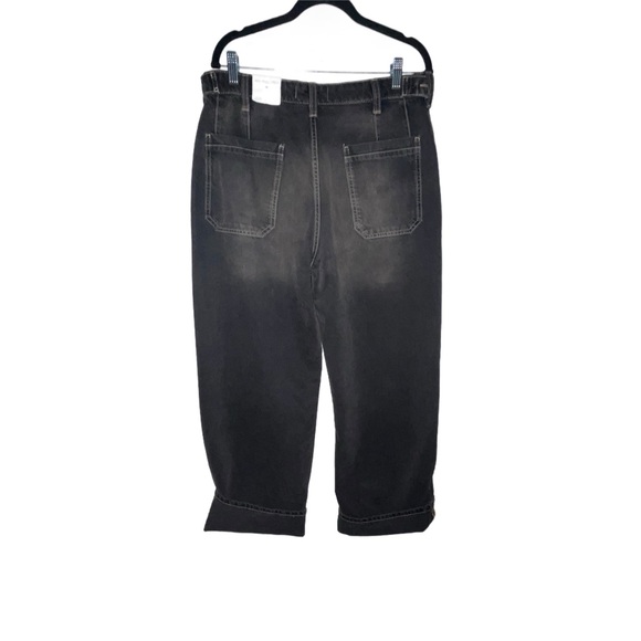 FREE PEOPLE WE THE FREE palmer cuffed jeans in chalkboard NWT 29 - Picture 5 of 17